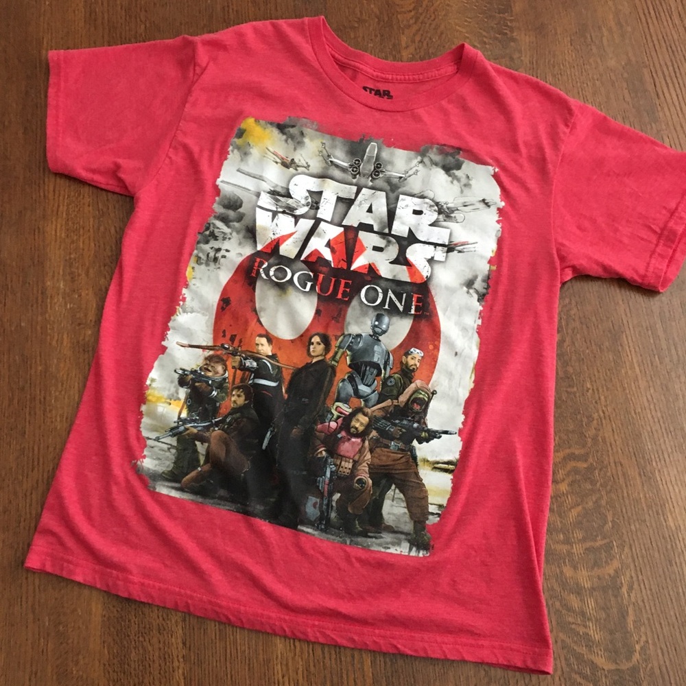 Star Wars | Red Rogue One T-Shirt - Picture 2 of 7